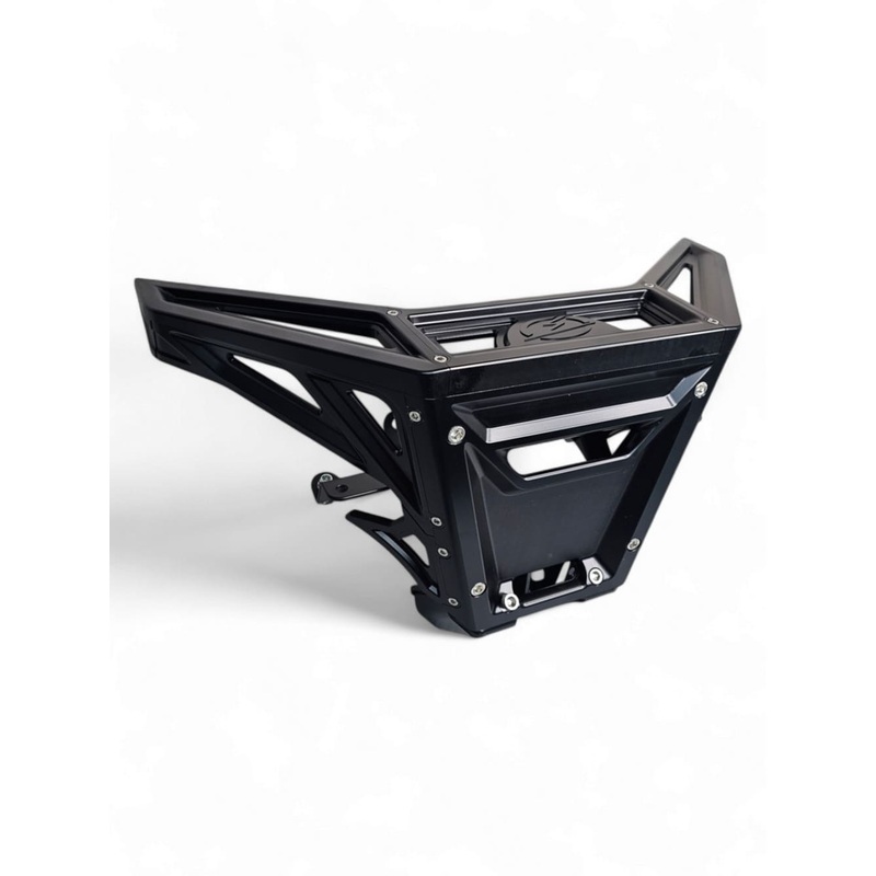 Elektric Offroad ’17+ Can-Am Maverick X3 Machined Billet Front Winch Bumper – Black Anodize