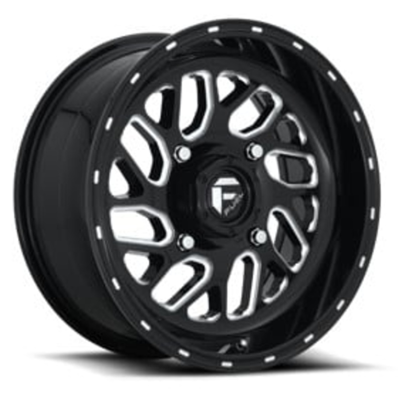 Fuel D581 Triton Non-Beadlock Wheel Gloss Black Milled