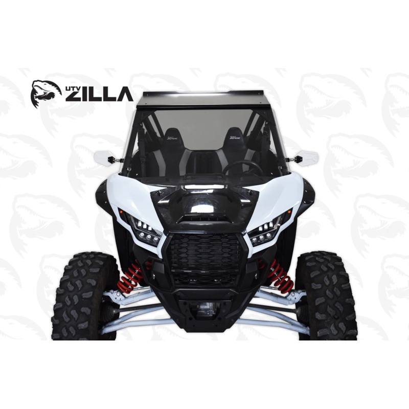 UTVZilla KRX Full Clear Polycarbonate Windshield