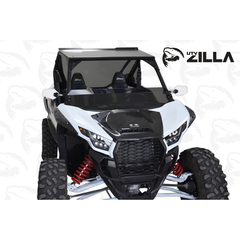 UTVZilla KRX Tinted Half Polycarbonate Windshield