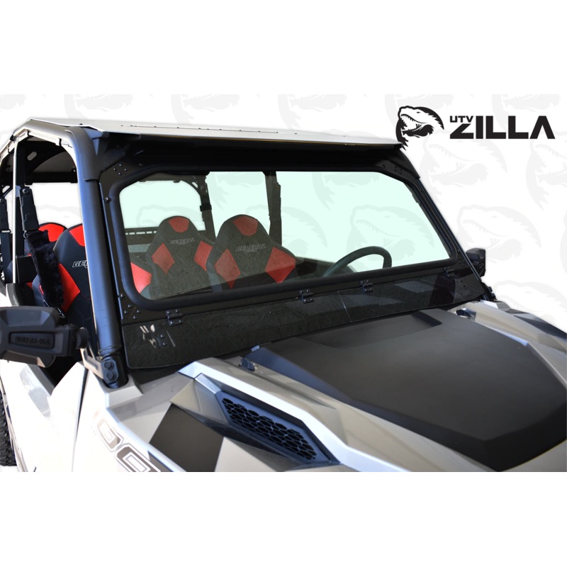 UTVZIlla Polaris General Vented Glass Windshield
