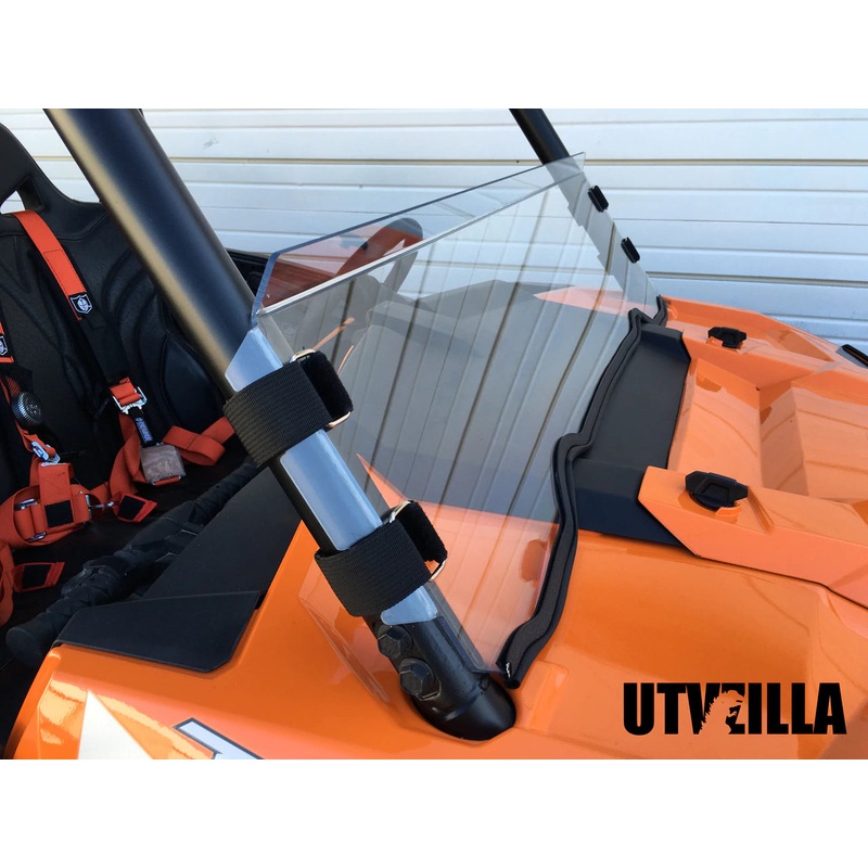 UTVZilla Poly Half Windshield for RZR 900, 1000, TURBO
