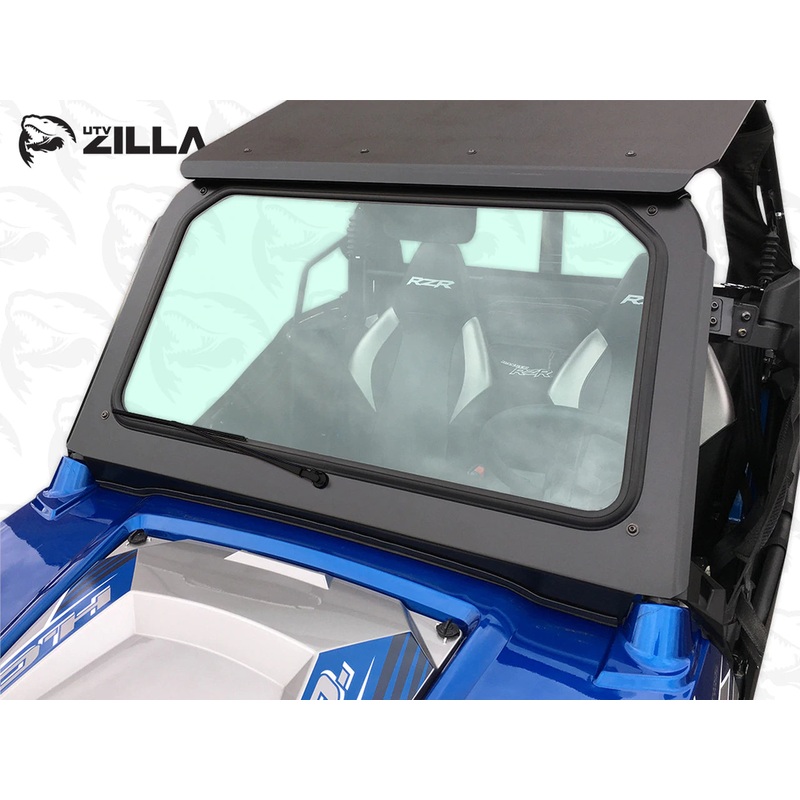 UTVZilla RZR 570, 800, XP900 Full Glass Windshield – With Manual Wiper