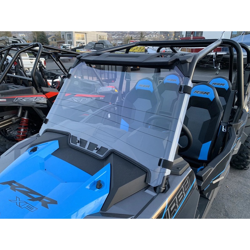 UTVZilla Vented Full Polycarbonate Windshield for 2019+ RZR 1000, Turbo