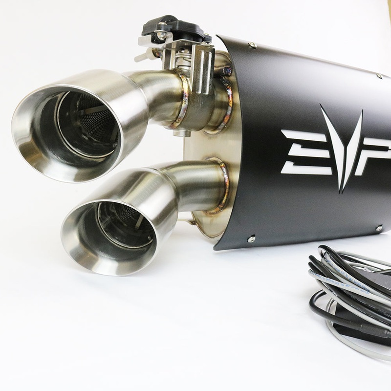EVO Can-Am Maverick X3 Captain’s Choice Electric Cut Out Exhaust