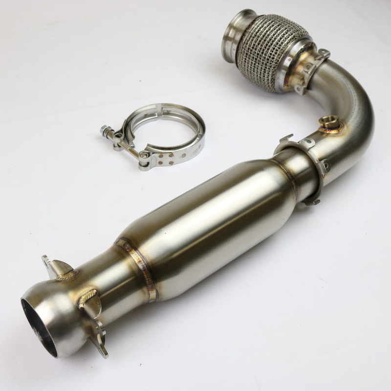 EVO Can-Am Maverick X3 Turbo Race Bypass Pipe & Bullet Muffler