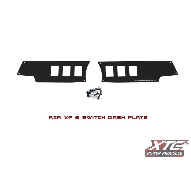 XTC Polaris RZR XP 1000 / Turbo ’14-18 6 Switch Dash Mounting Plate