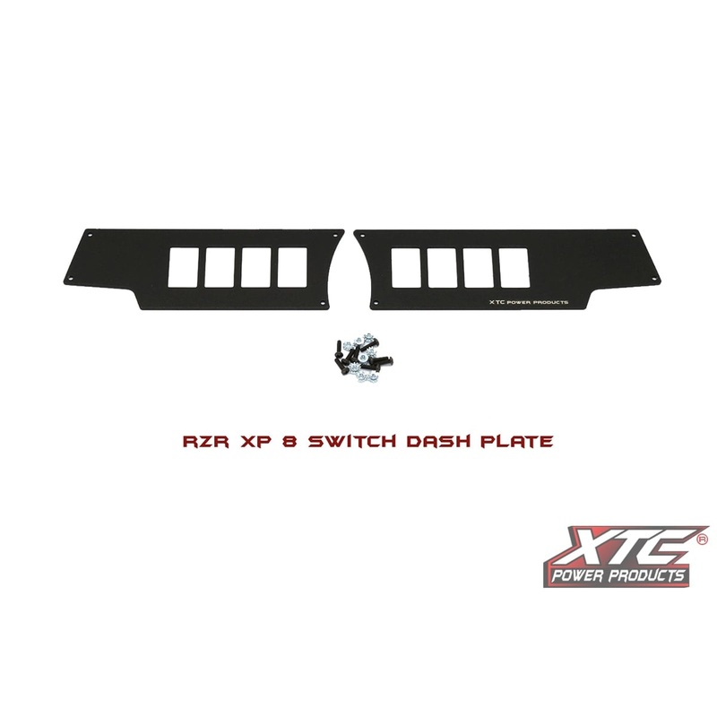 XTC Polaris RZR XP 1000 / Turbo ’14-18 8 Switch Dash Mounting Plate