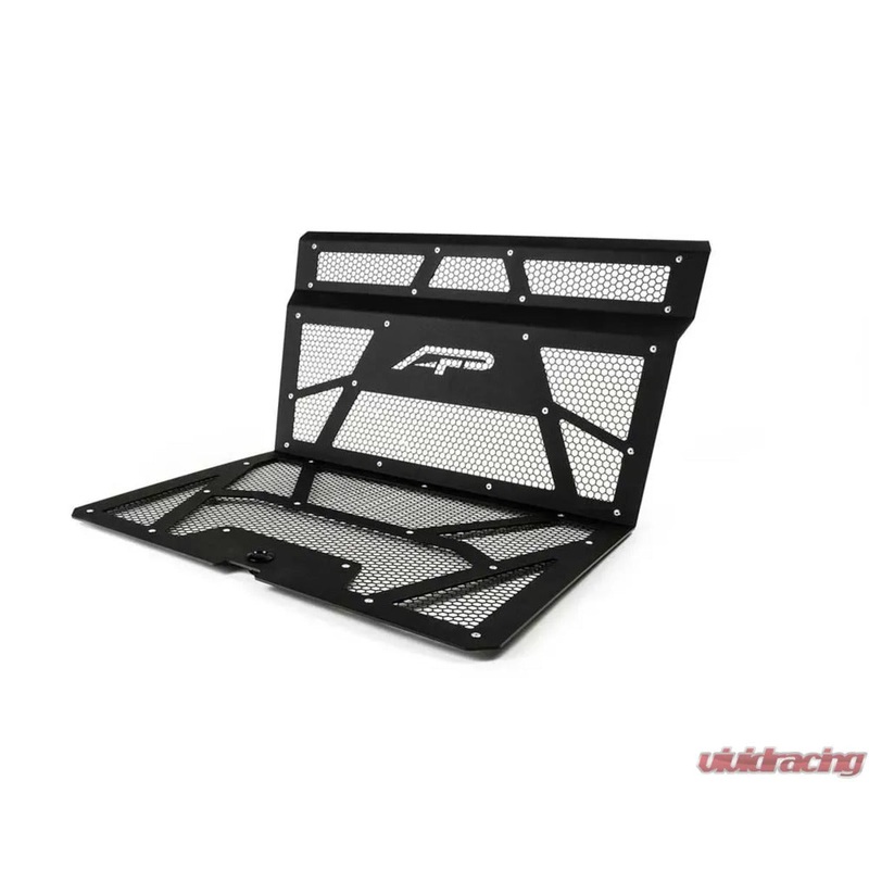 Agency Power Polaris RZR XP 1000/XP Turbo Vented Engine Cover Matte – Black & Gloss Black