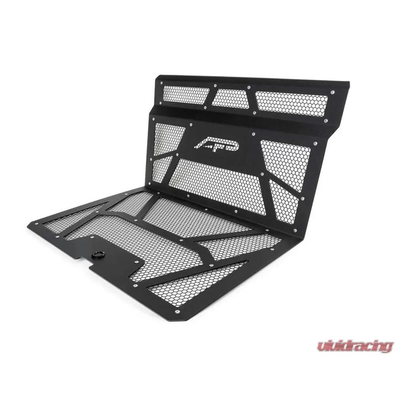 Agency Power Polaris RZR XP 1000/XP Turbo Vented Engine Cover Matte – Black & Matte Black