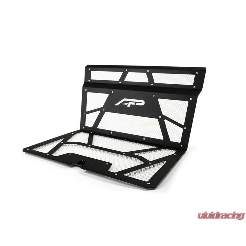 Agency Power Polaris RZR XP 1000/XP Turbo Vented Engine Cover Matte – Black & White