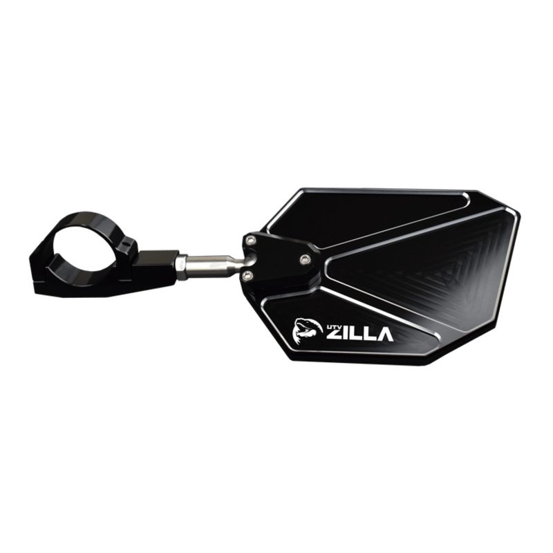 UTVZilla Saber Billet Mirrors|Red|Titanium|Black