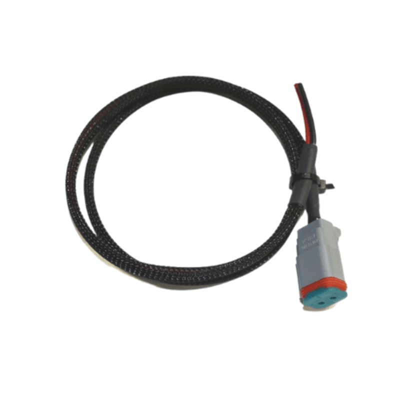 XTC 3′ Power Wire with Deutsch 2 Pin Connector on one end