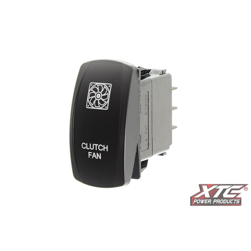 XTC Clutch Fan Rocker Switch|Amber Top / Amber Bottom|Blue Top / Blue Bottom|Red Top / Blue Bottom|Red Top / Red Bottom