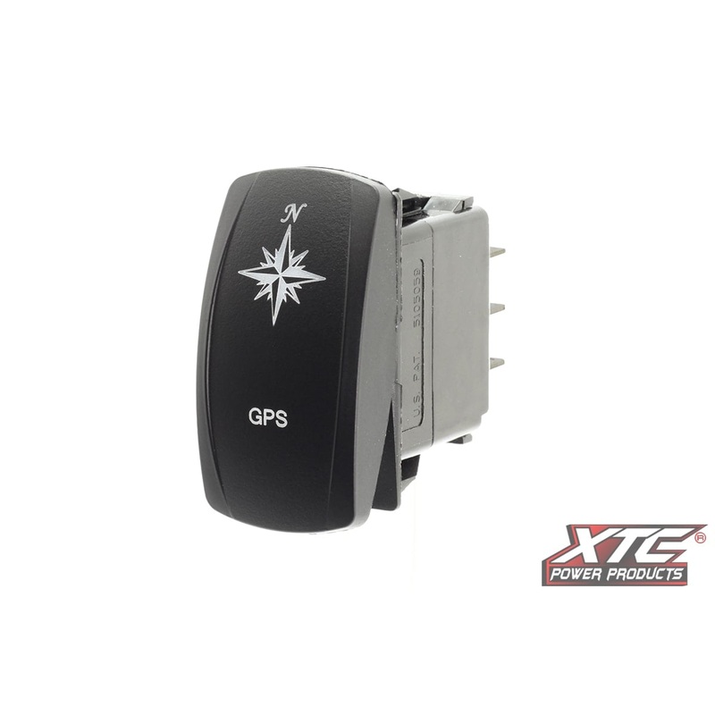 XTC GPS Rocker Switch|Amber Top / Amber Bottom|Blue Top / Blue Bottom|Red Top / Blue Bottom|Red Top / Red Bottom