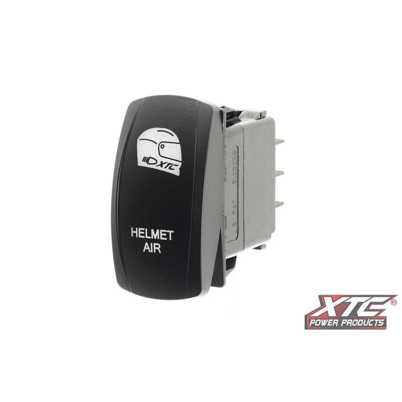 XTC Helmet Air Rocker Switch|Amber Top / Amber Bottom|Blue Top / Blue Bottom|Red Top / Blue Bottom|Red Top / Red Bottom
