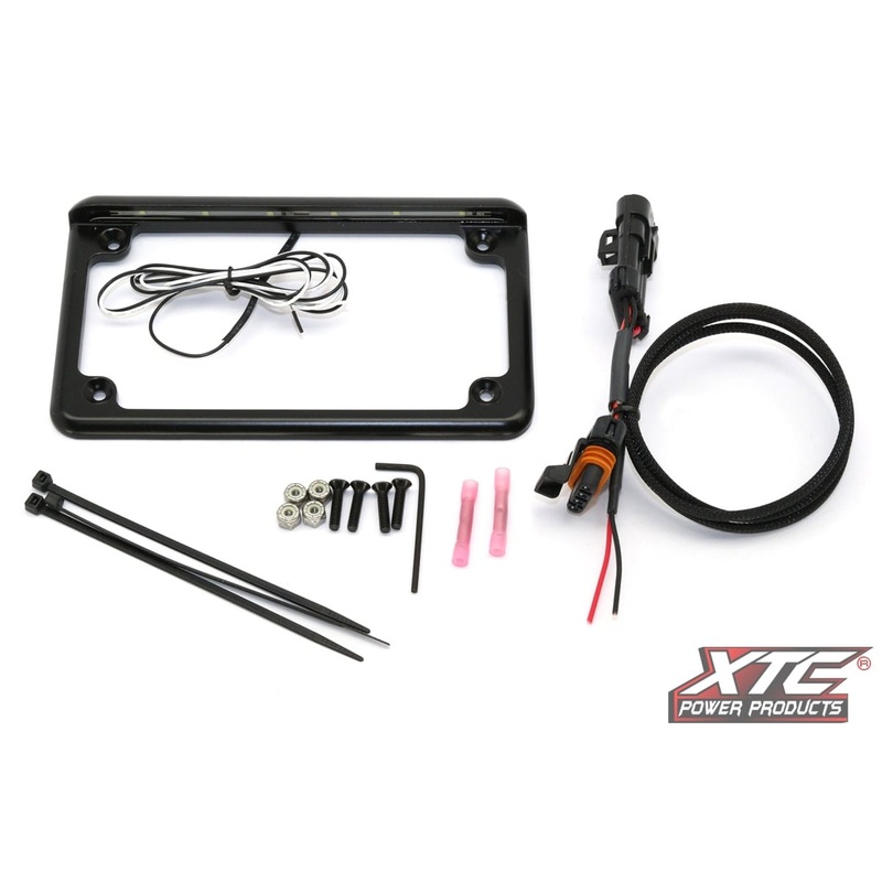 XTC RZR XP 2015+ Plug and Play Power Adapter with 6 6 LED License Frame