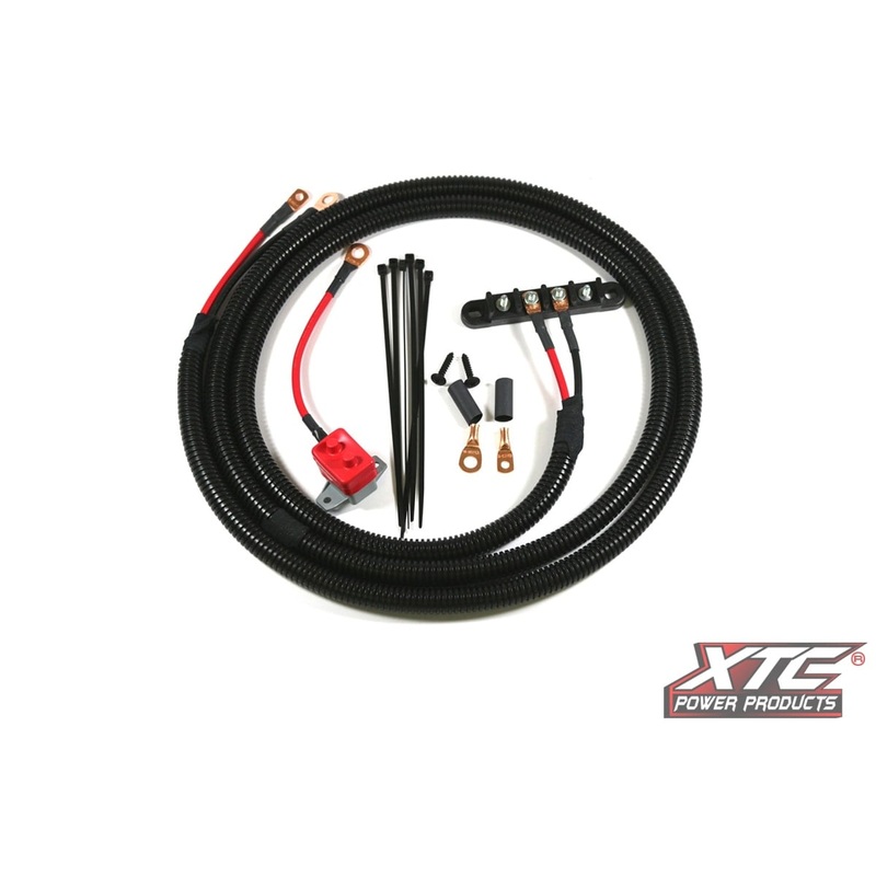 XTC Universal Plug and Play 8′ Power Cables To 4 Stud Busbar
