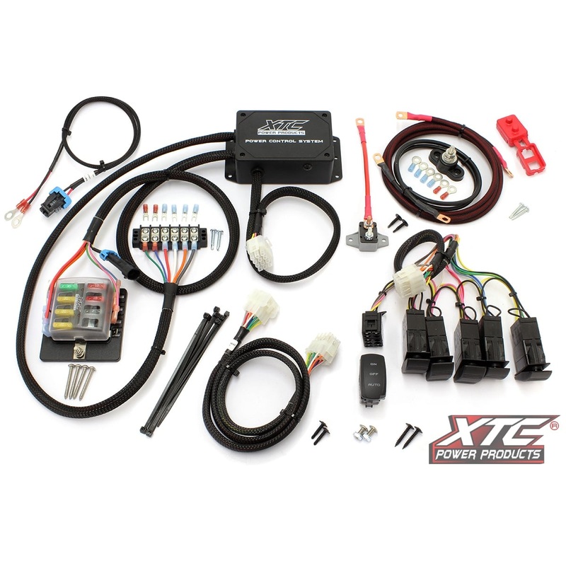 XTC Universal Truck and Jeep 6 Switch Power Control System with On/Off/Auto Switch