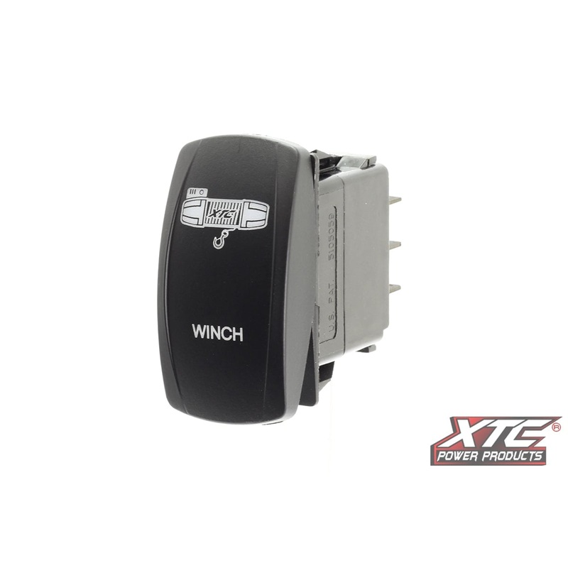XTC Winch Rocker Switch|Amber Top / Amber Bottom|Blue Top / Blue Bottom|Red Top / Blue Bottom|Red Top / Red Bottom