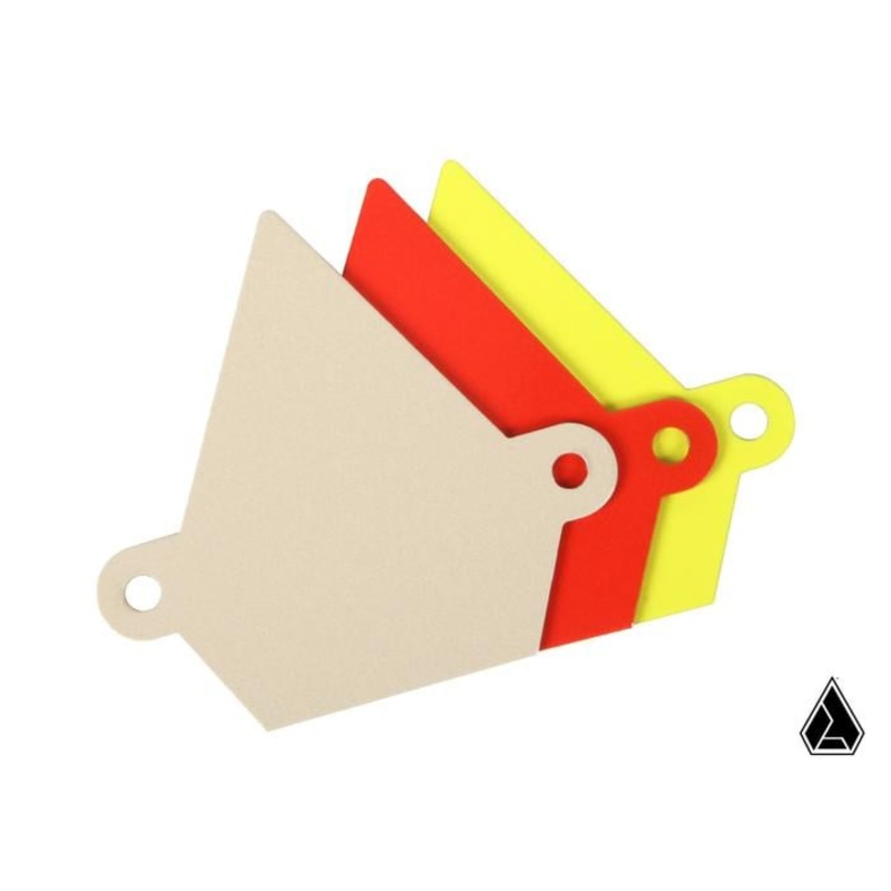 Assault Industries Maverick X3 Colored Logo Back Plate Shock Tower Brace