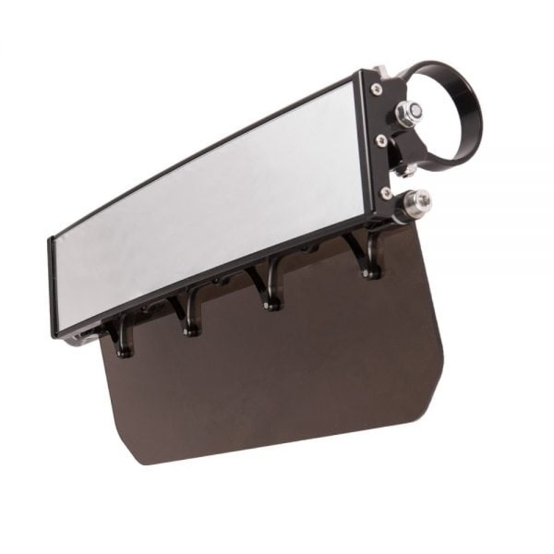 Axia Alloys 12 Wide Panoramic Rearview Mirror W/ Tinted Sun Visor