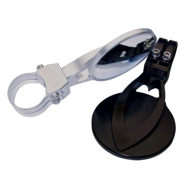 Axia Alloys 4.0 Round Full Billet Convex Side Mirror