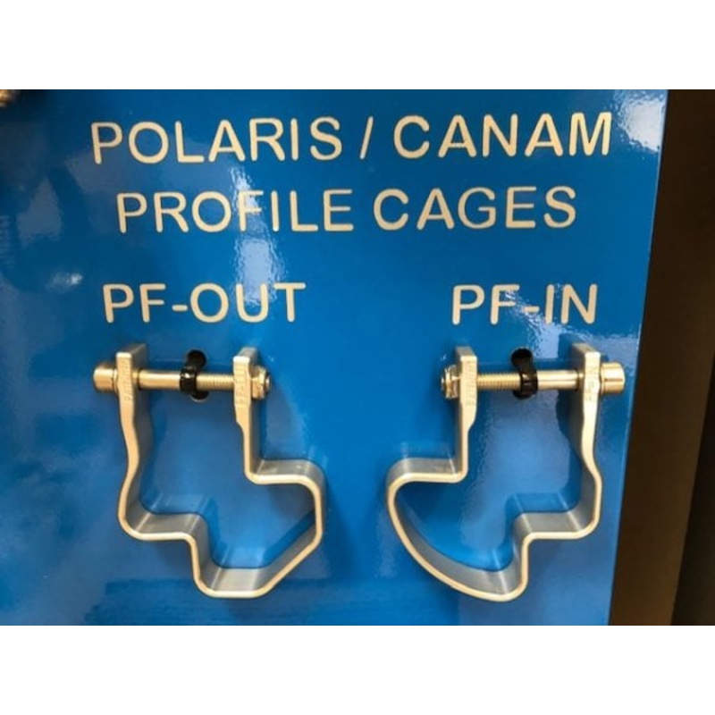 Axia Alloys Profile Cage Clamps – Polaris Ranger/General – Can-Am Defender/Maverick Trail