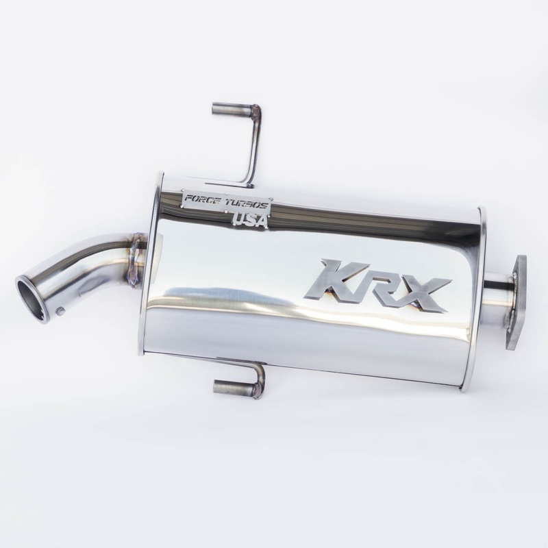 Force Turbos Kawasaki KRX 2.5 Stainless Steel Sport Exhaust