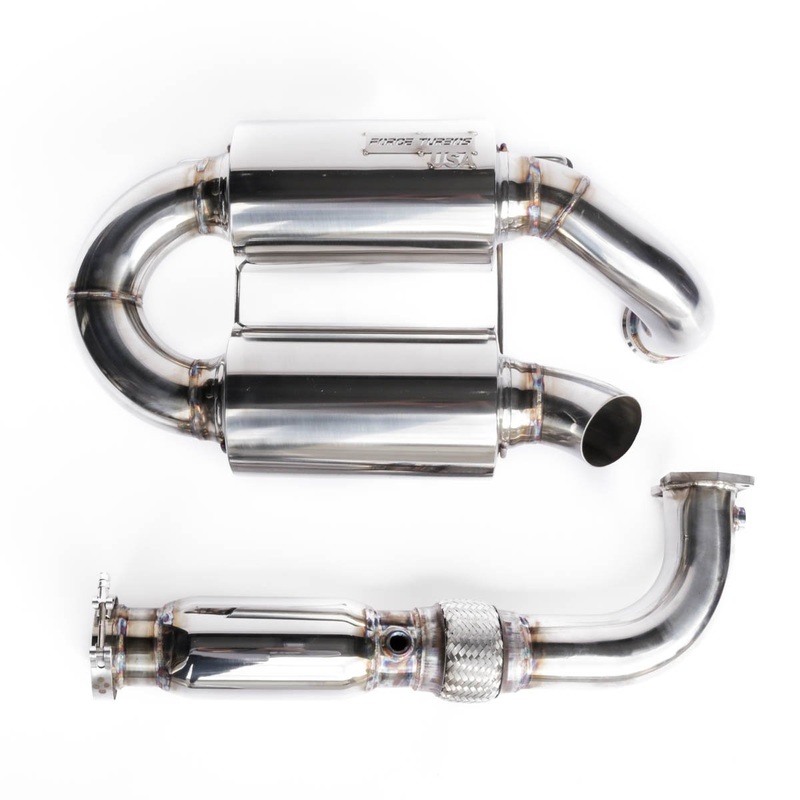 Force Turbos Polaris RZR 3 Full Turbo Back Exhaust