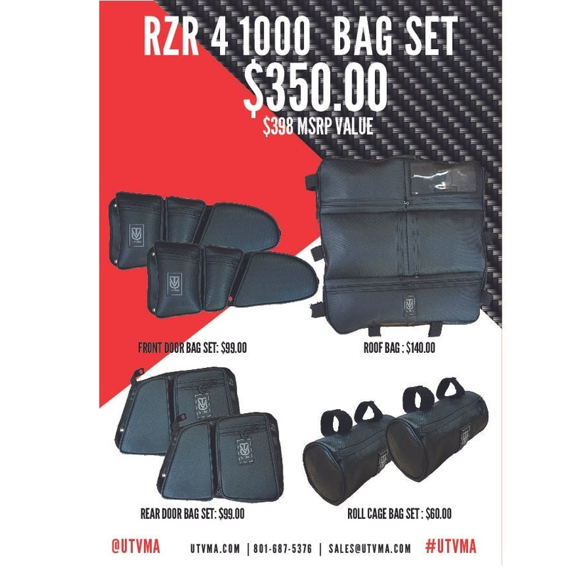 UTVMA Polaris RZR XP4 Bag Set