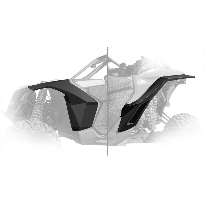 DRT Can-Am X3 2017+ ABS Fenders (Front and Rear)