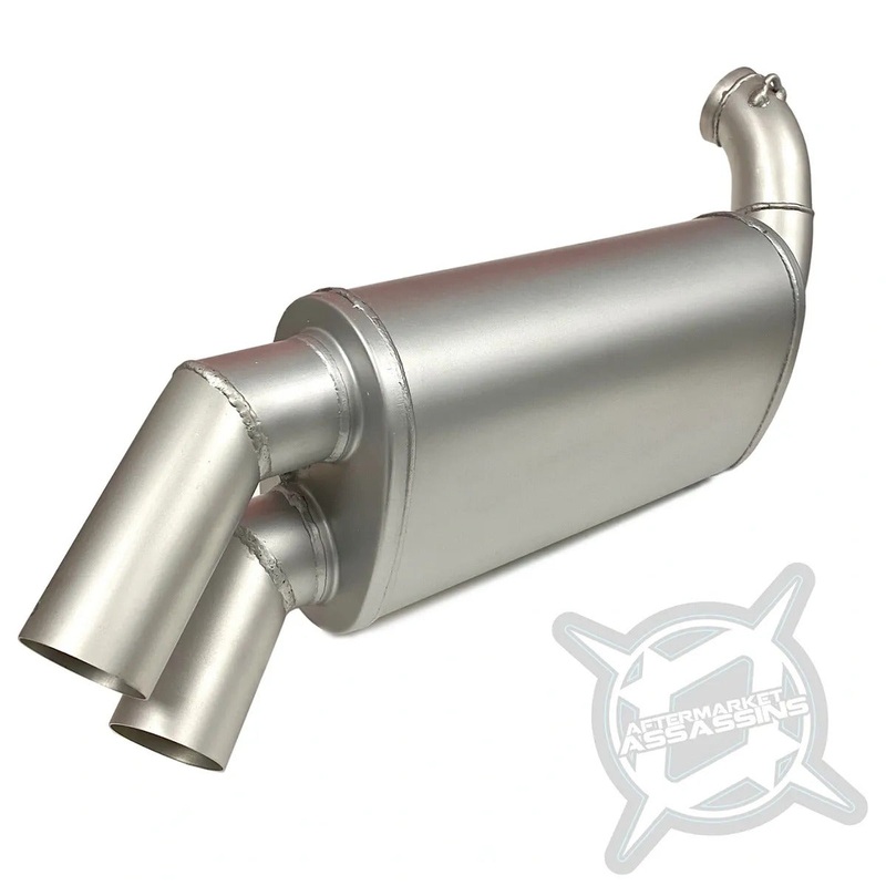 Aftermarket Assassins ’15+ Polaris RZR 900 S/Trail/XC Slip-On Stainless Exhaust