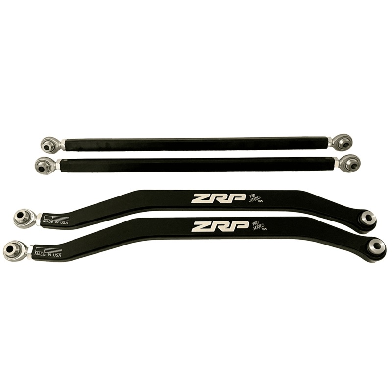 ZRP Polaris Pro R/Turbo R Rear Radius Rods – 7075 Pro Series