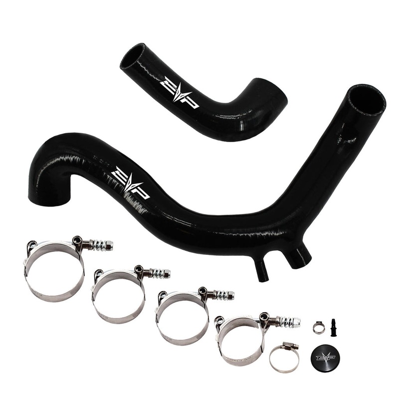 EVO ’17-’19 Can Am Maverick X3 Silicone Charge Tubes w/ BOV Port