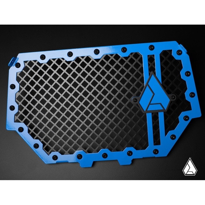 Assault Industries Hellfire V2 Front Grill (FITS: POLARIS RZR XP SERIES) – BLUE (2014-2017)