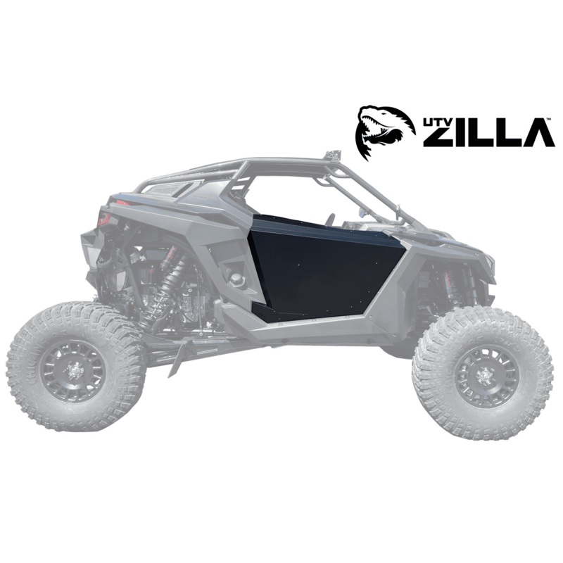 UTVZilla Aluminum Doors – RZR PRO XP, PRO R, TURBO R (Two Seat)