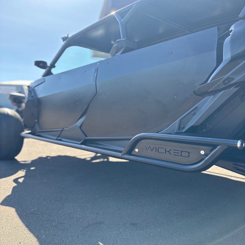 Wicked Fab Works Can-Am Maverick X3 Rock Sliders – 2 Seat