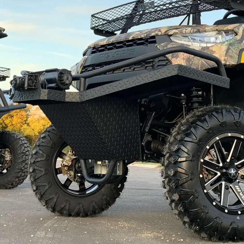 Ranch Armor Polaris Ranger XP 1000 Front Rack Feeder Bumper
